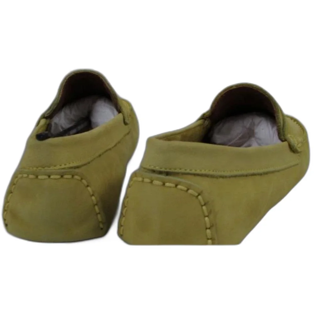 New in Box Charleston Shoe Co Kid's Tradd Lime Penny Loafers Size 2